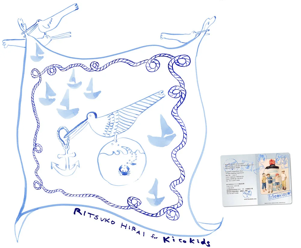 Brise de Mer, Booklet for Kicokids SS2011