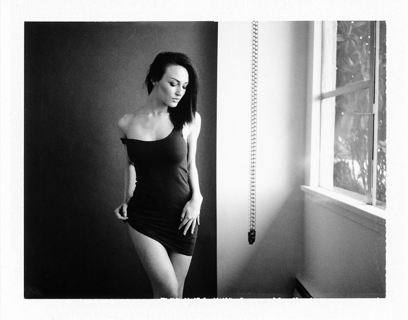 Polaroid of Jacqueline | Polaroid 250 Land Camera | FP-3000B