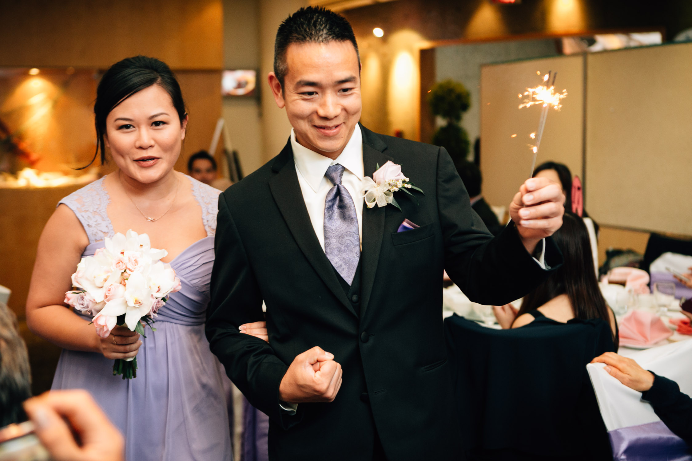 vancouver wedding reception at sun sui wah