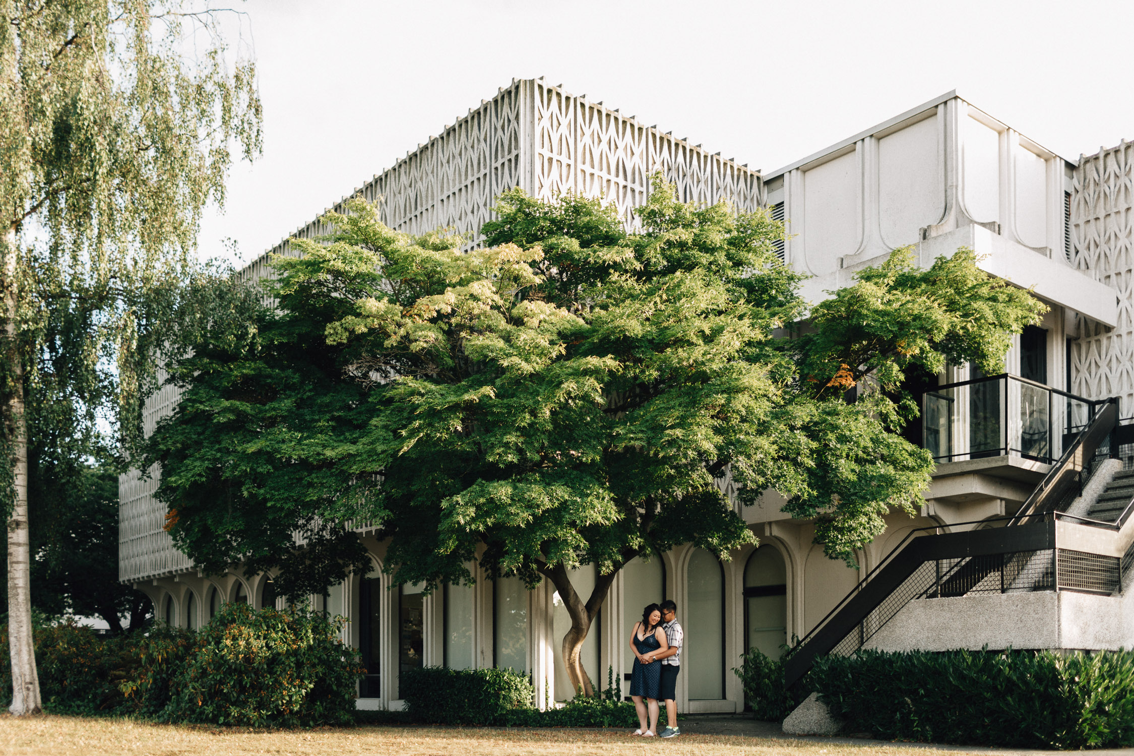 museum of vancouver engagement photography sunset vsco