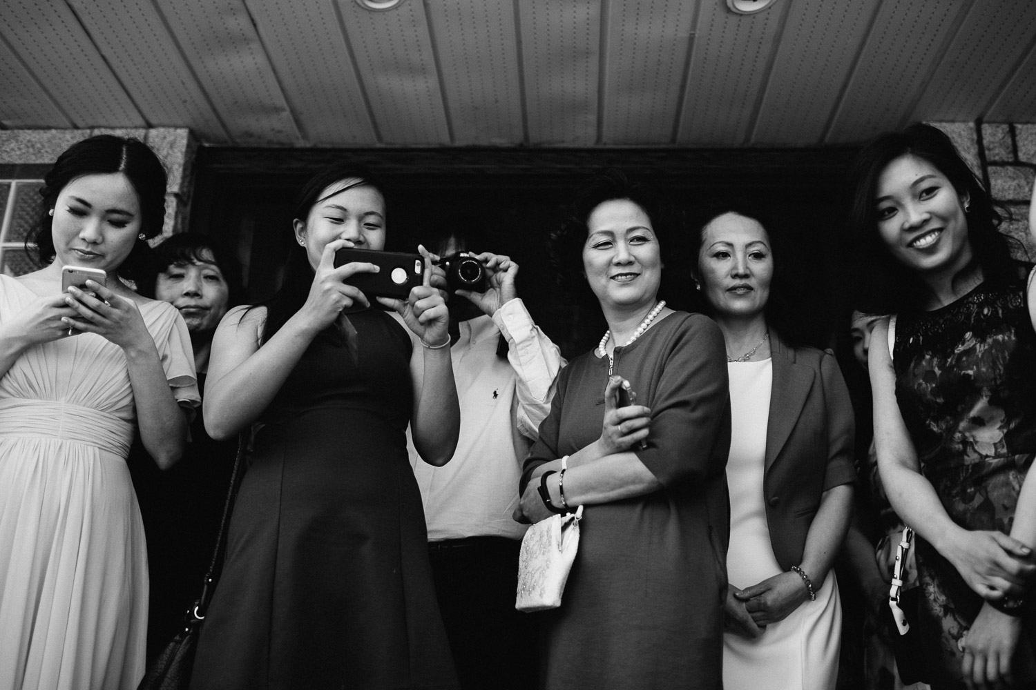 chinese door games black and white vancouver wedding photographer