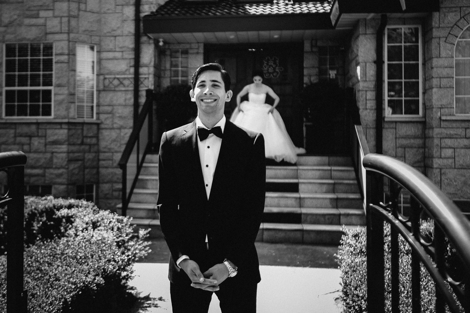 first look vancouver wedding photography