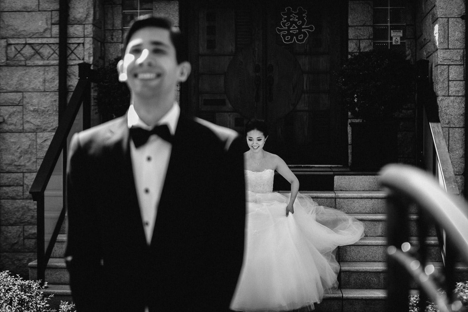 first look vancouver wedding photographer
