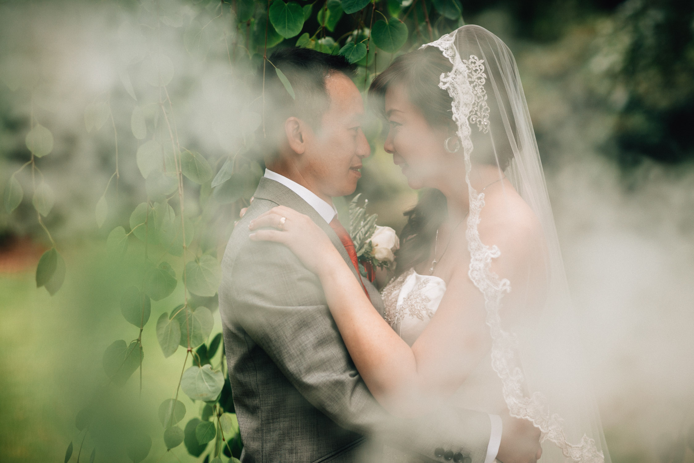 richmond wedding photographer at minoru park