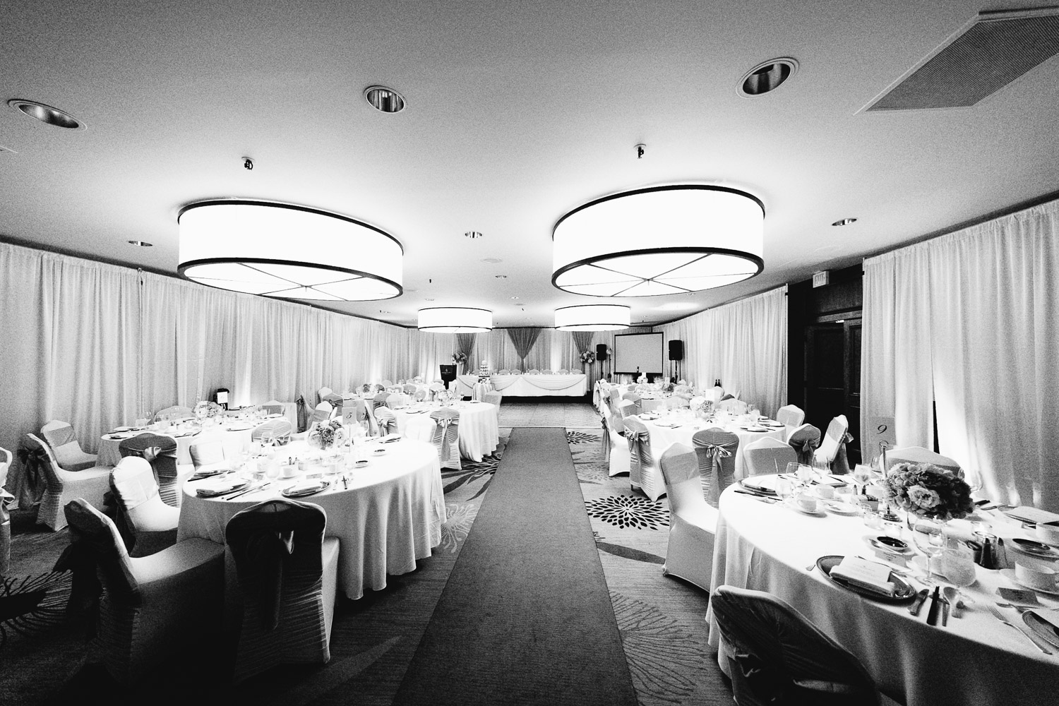 four seasons hotel vancouver wedding photographer reception