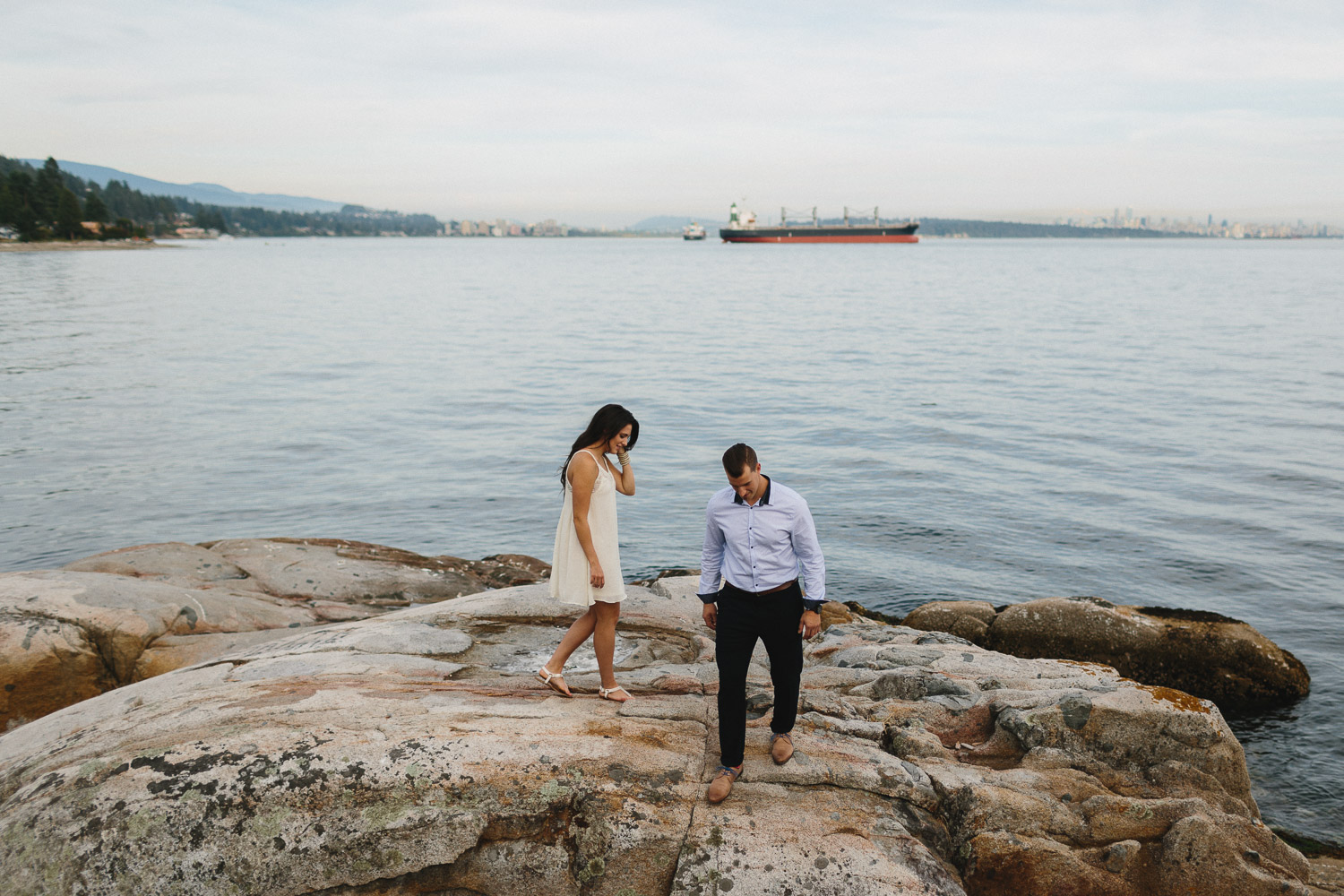 west vancouver engagement photographer caulfield park