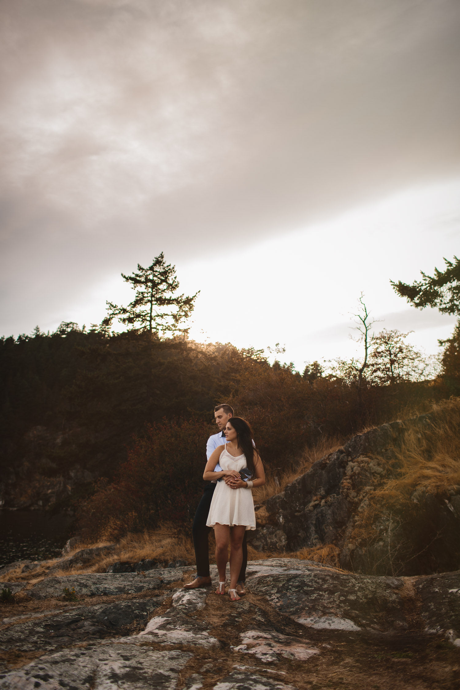 west vancouver caulfield park engagement photography