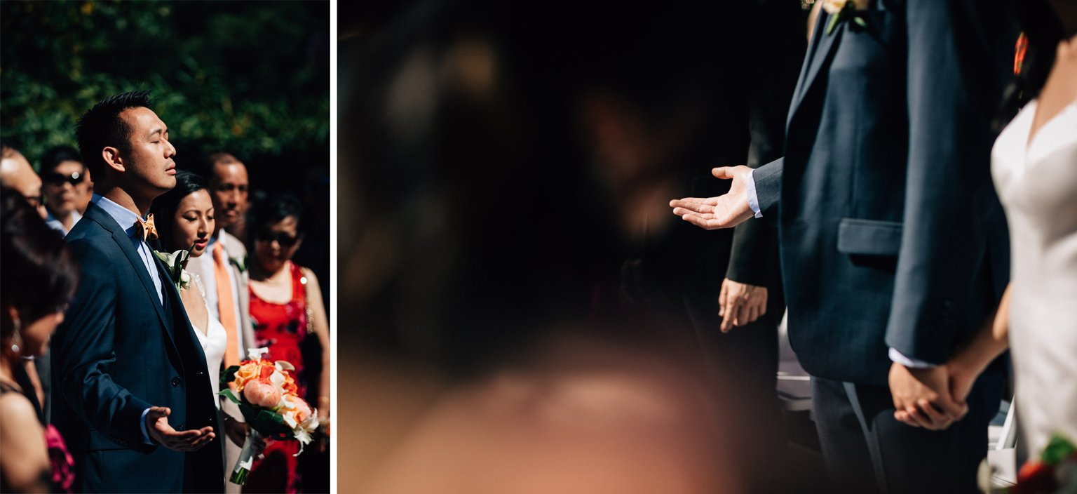 quilchena golf course wedding ceremony richmond photography