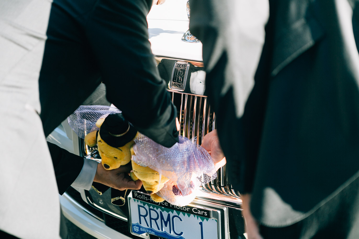 chinese wedding photography rolls royce luxury