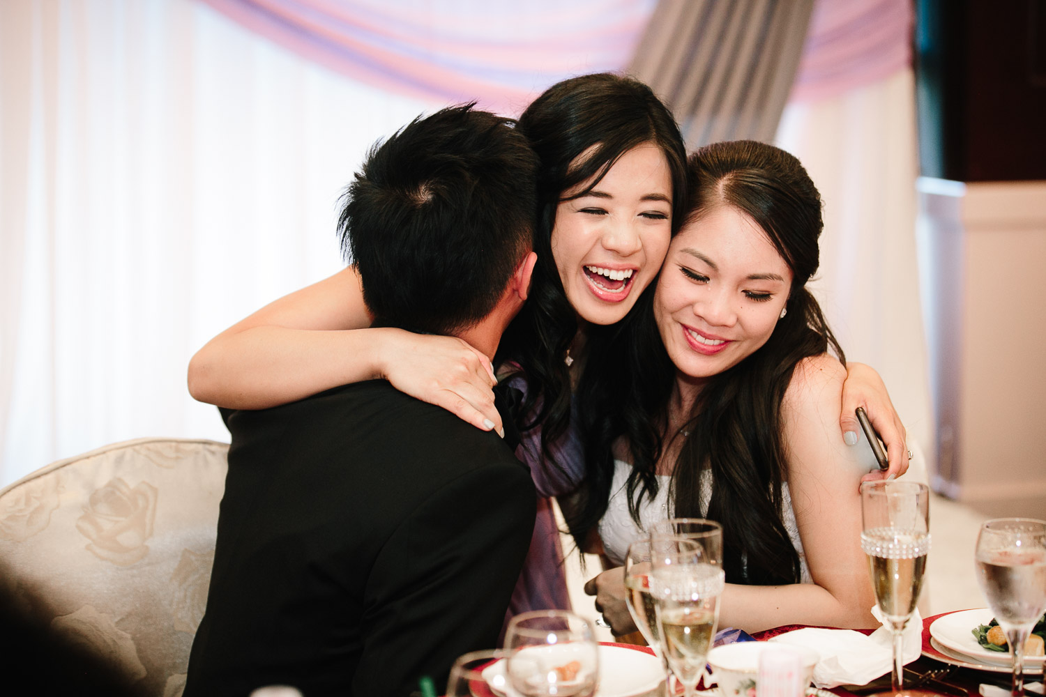shiang garden restaurant richmond wedding photographer reception