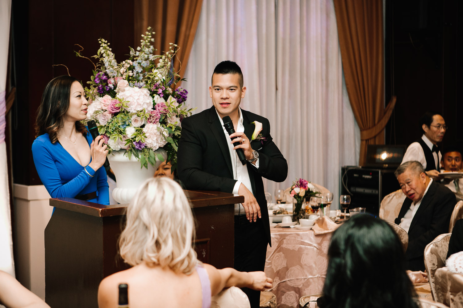 wedding mc at shiang garden richmond reception