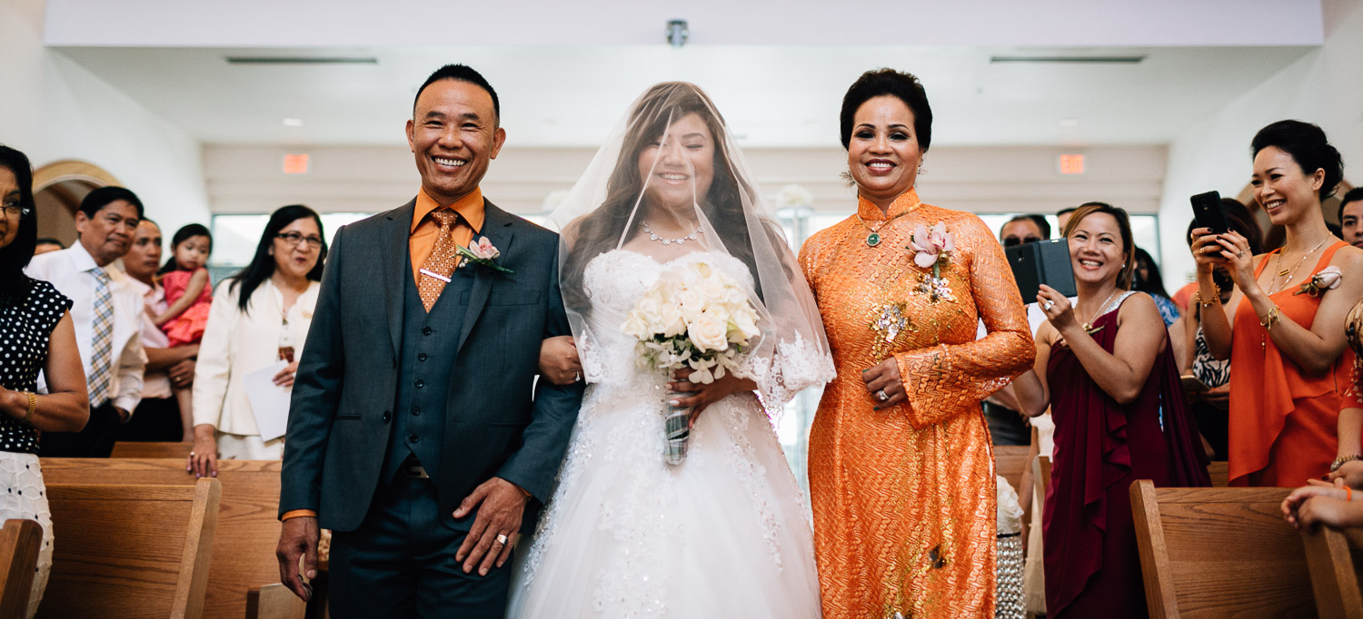 st. matthew's parish surrey wedding photography ceremony