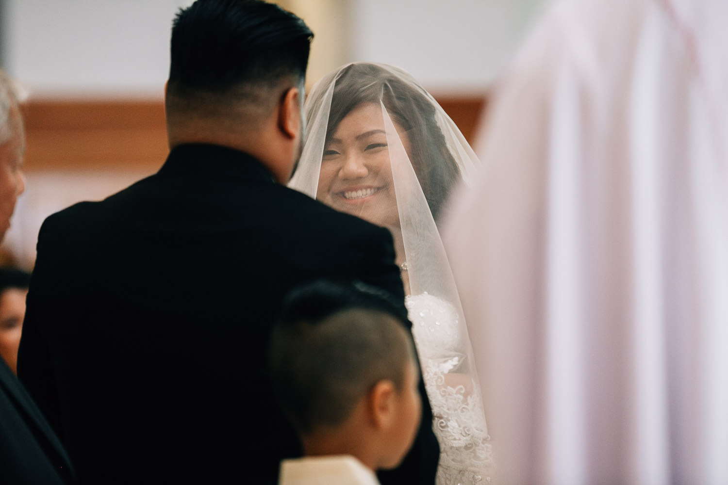 st. matthew's parish surrey wedding photography ceremony