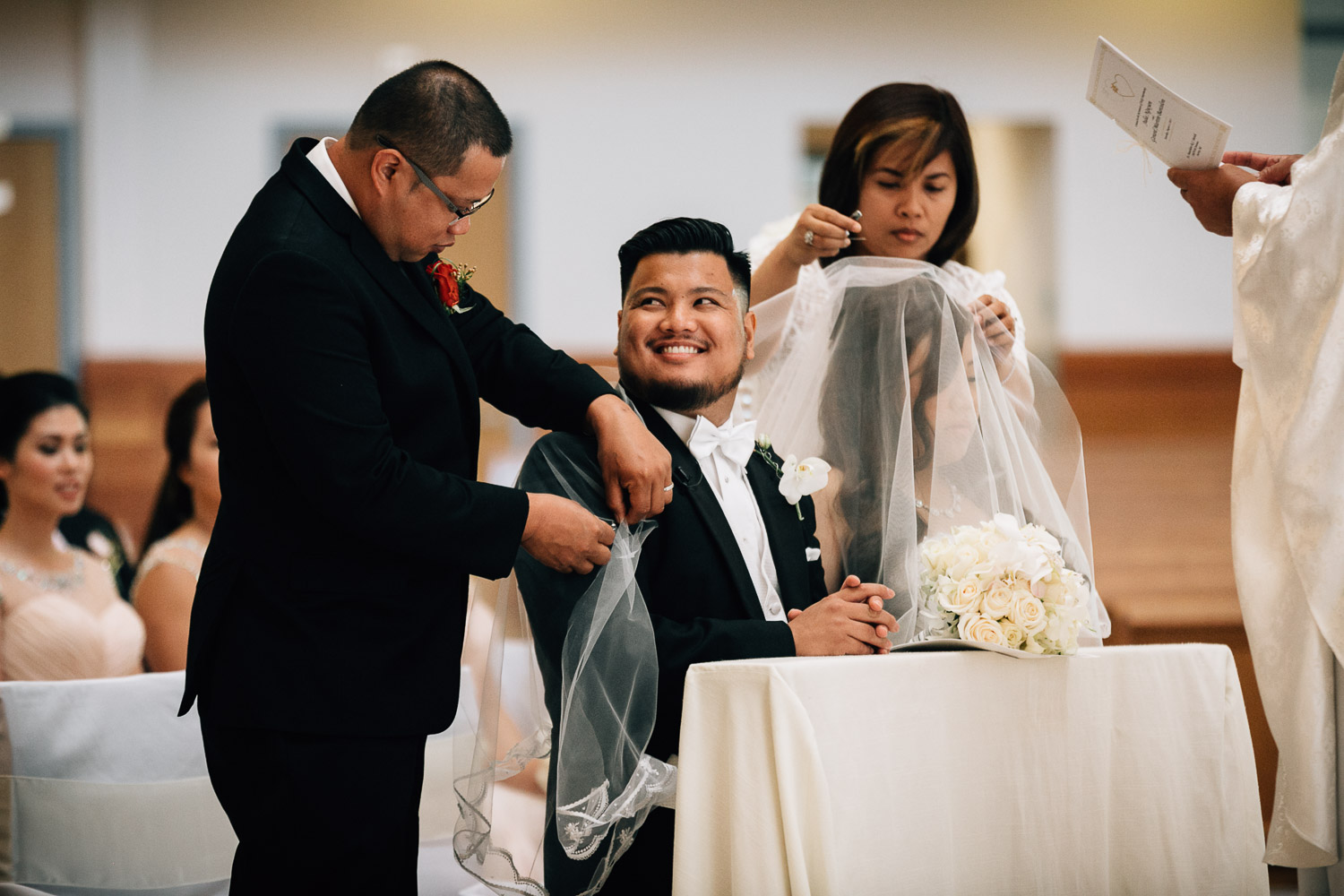 st. matthew's parish surrey wedding photography ceremony