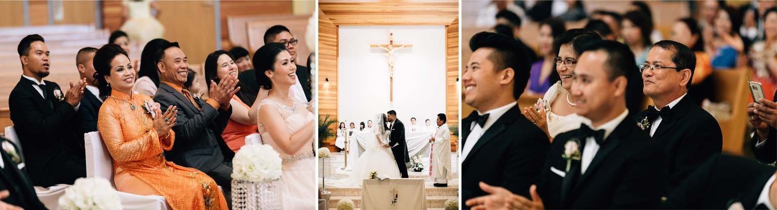 surrey st. matthew's parish church wedding ceremony