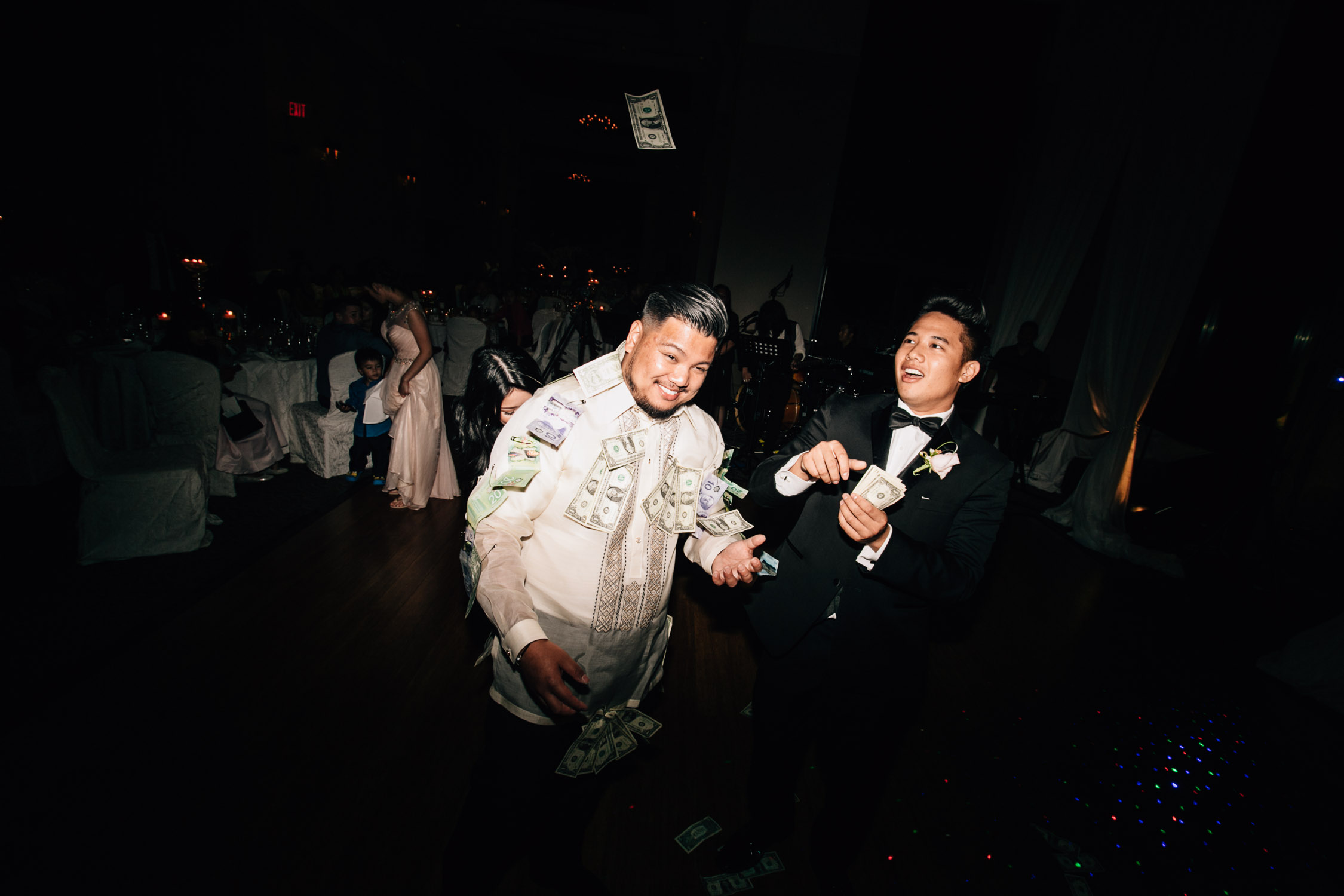 swaneset reception wedding vietnamese filipino money dance
