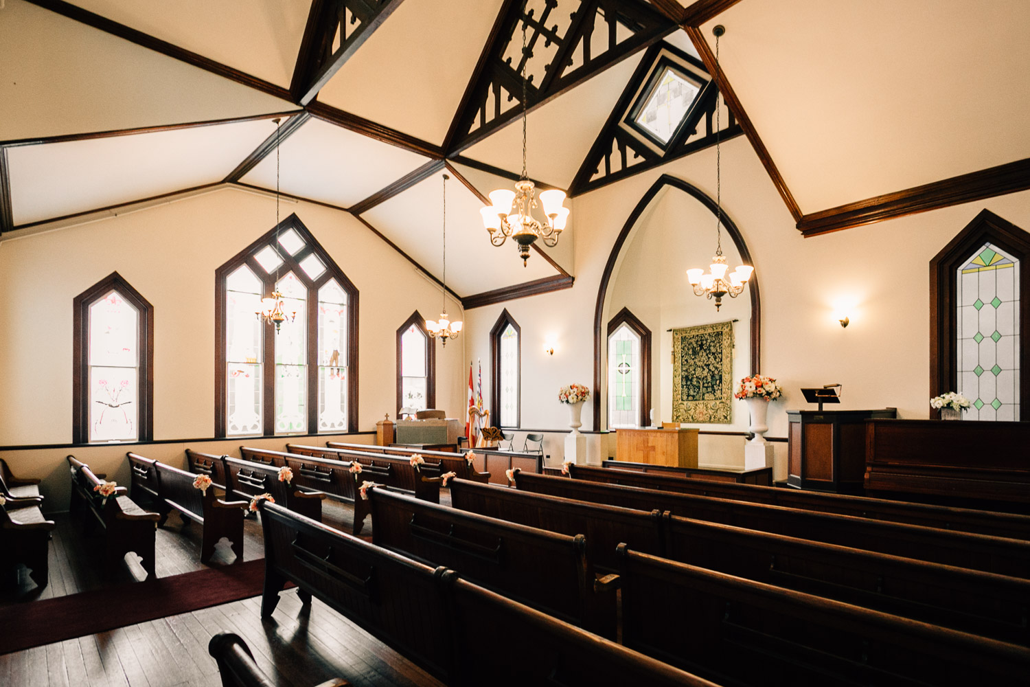 Minoru Chapel Richmond wedding photographer ceremony