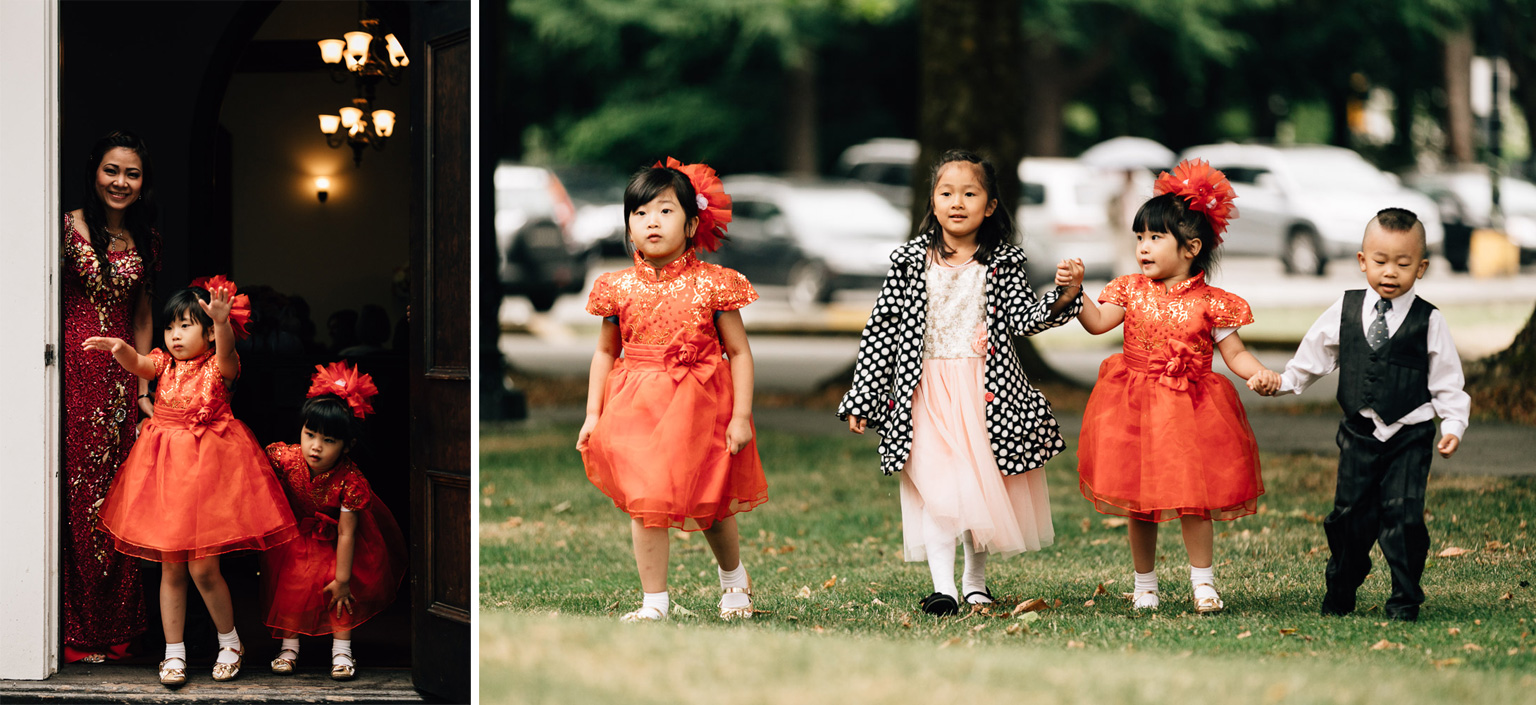 Minour Chapel Richmond wedding photography ceremony