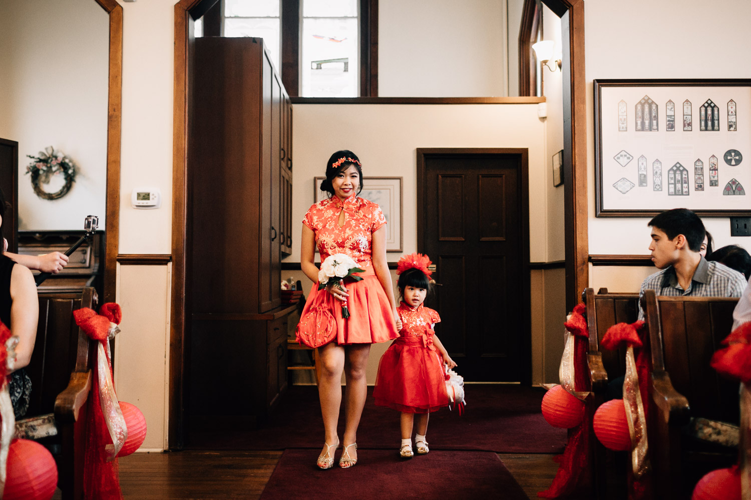 Minoru Chapel Richmond wedding photographer ceremony