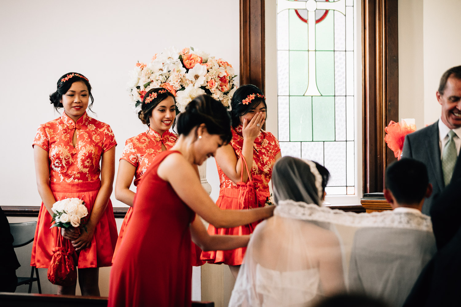 Minoru Chapel Richmond wedding photographer ceremony
