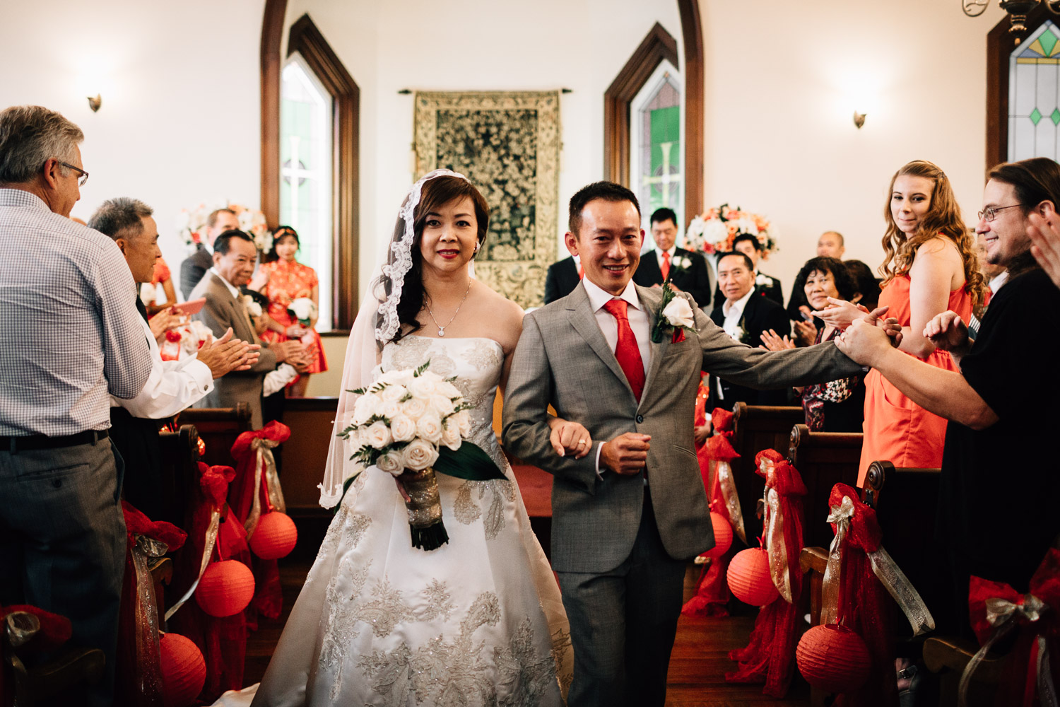 Minoru Chapel Richmond wedding photographer ceremony