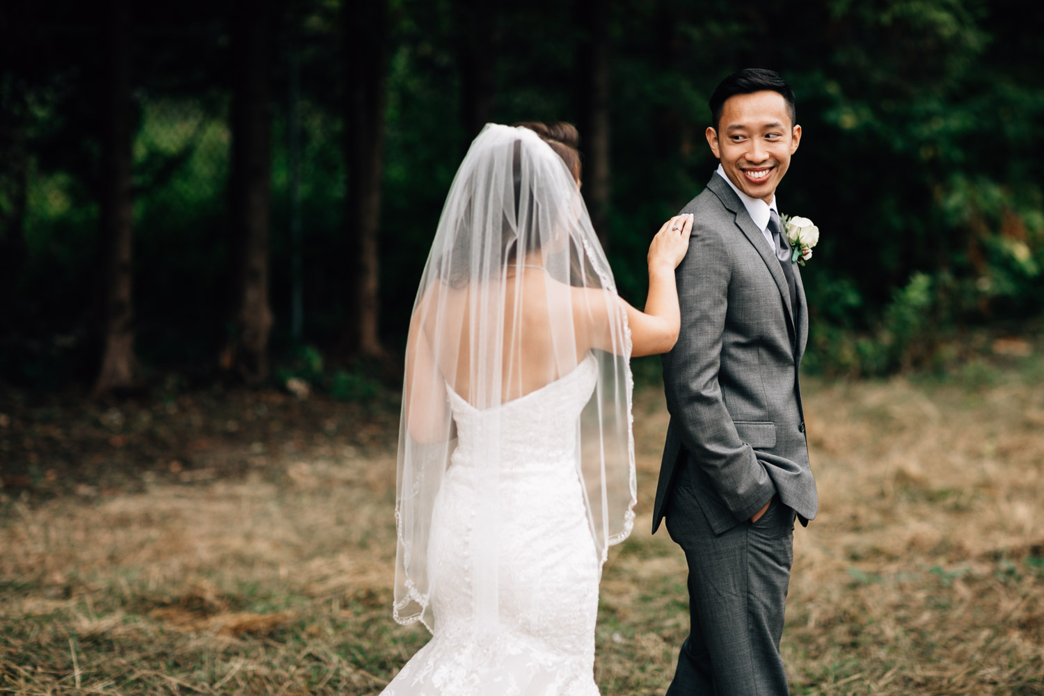 first look surrey wedding photographer asian