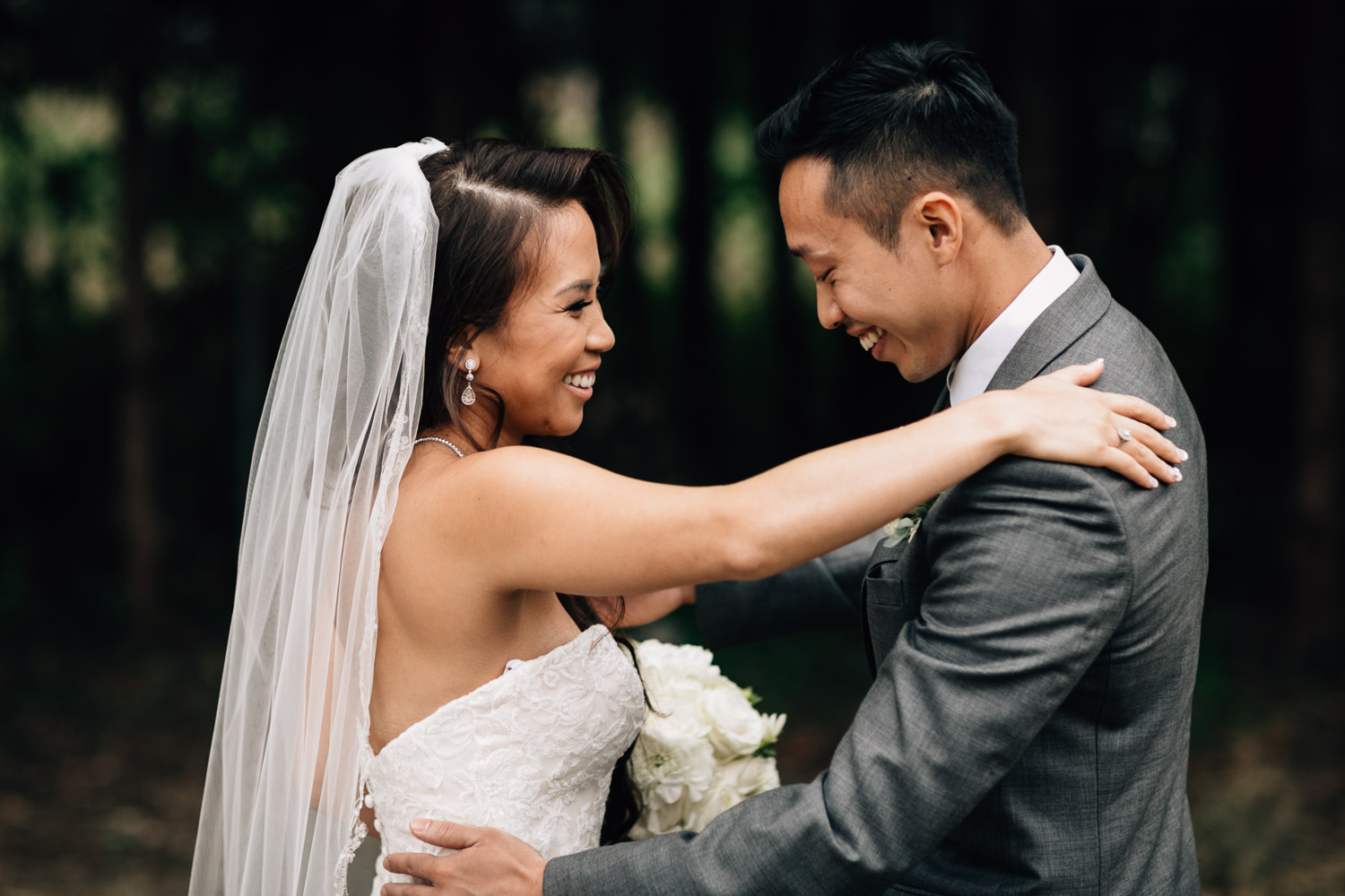 first look surrey wedding photographer asian