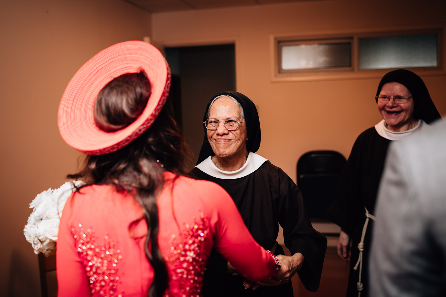 poor clares nunnery mission wedding photographer vietnamese asian bride