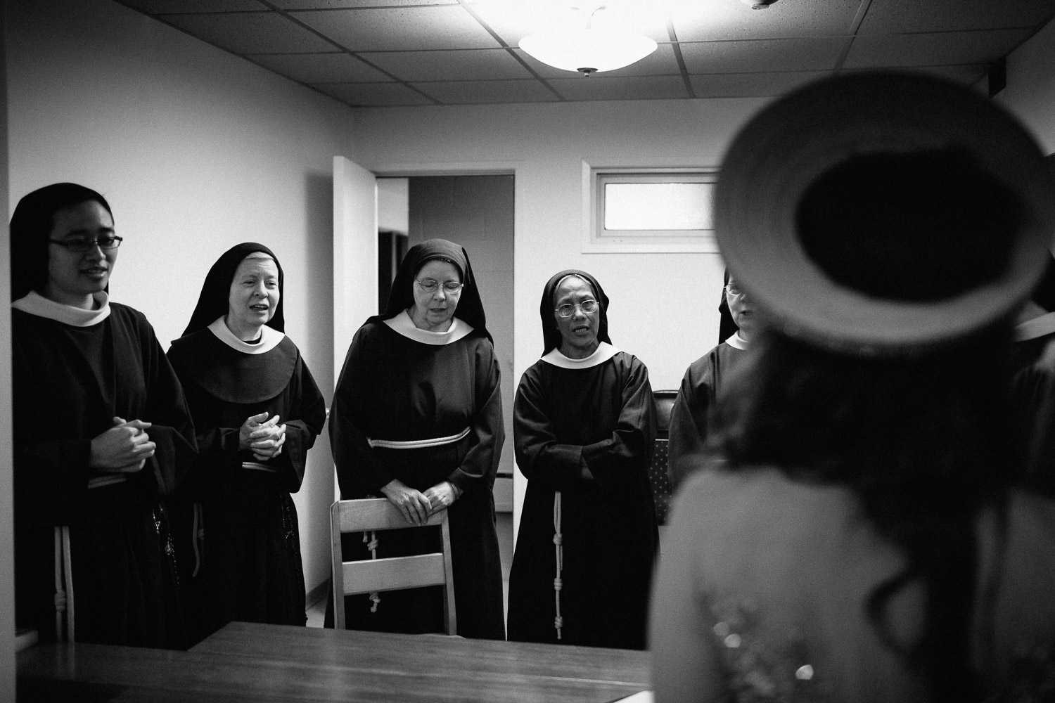 poor clares nunnery mission wedding photographer vietnamese asian bride