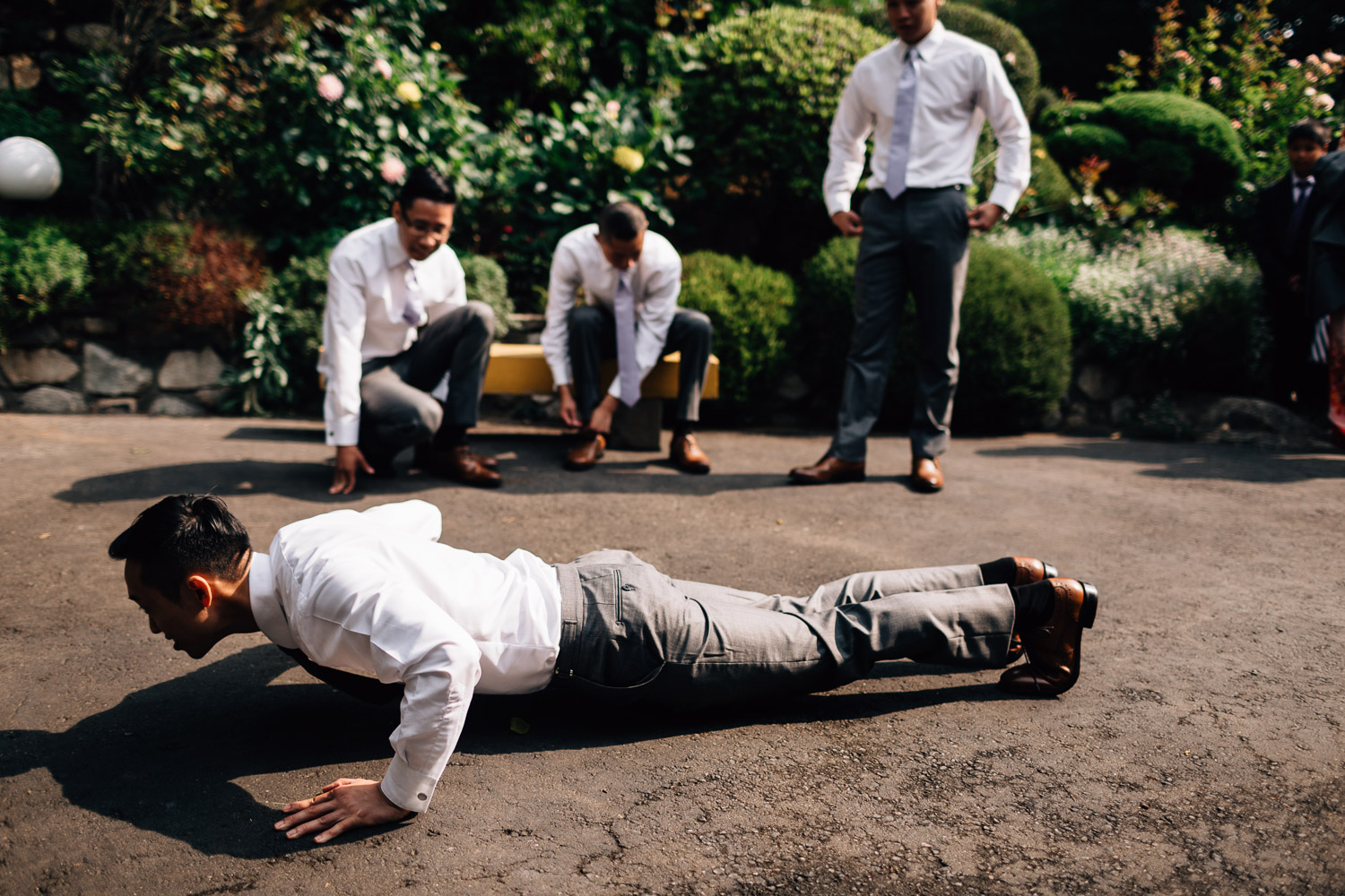 mission wedding photographer vietnamese catholic door games