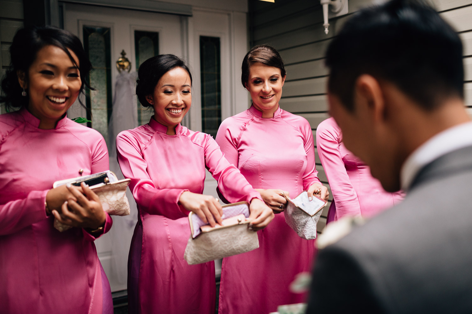 mission wedding photographer vietnamese catholic door games