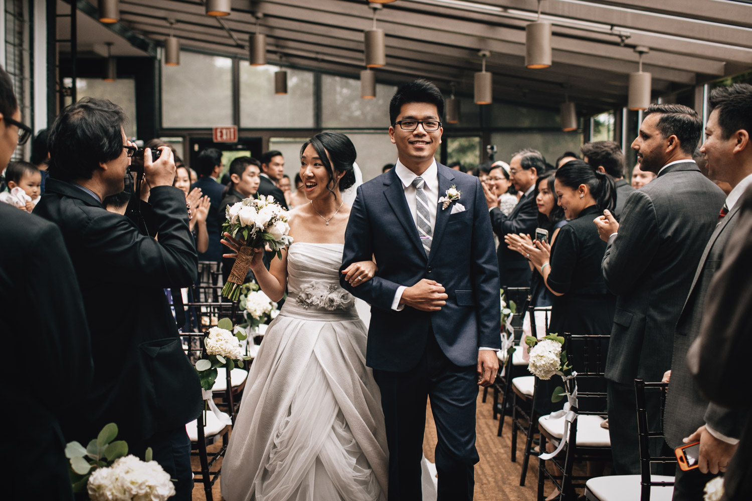 brockhouse restaurant wedding ceremony photography vancouver bc
