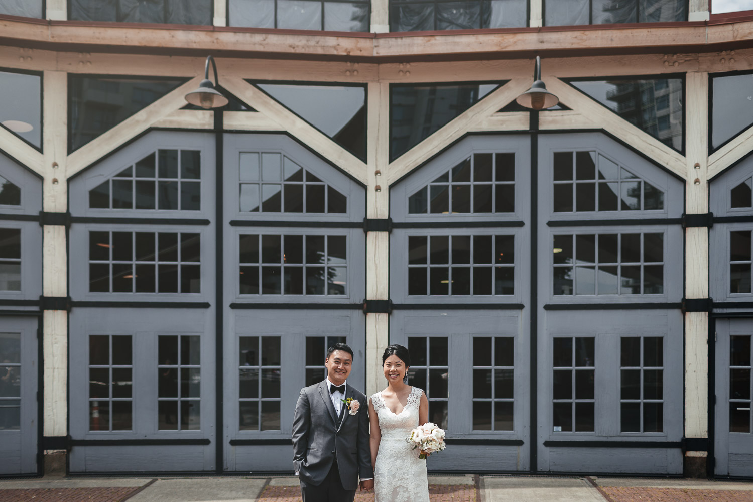 first look yaletown roundhouse vancouver bc wedding photography