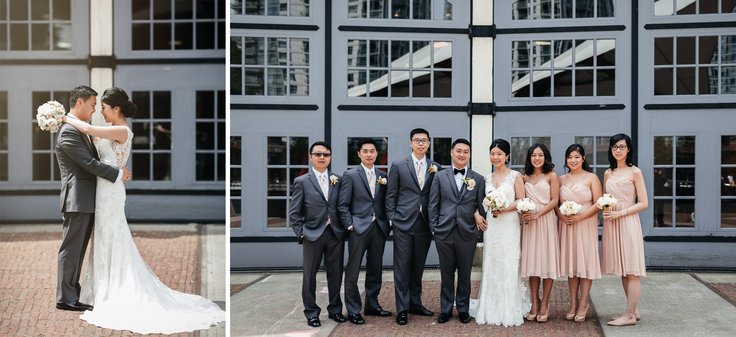 yaletown wedding portraits vancouver bc