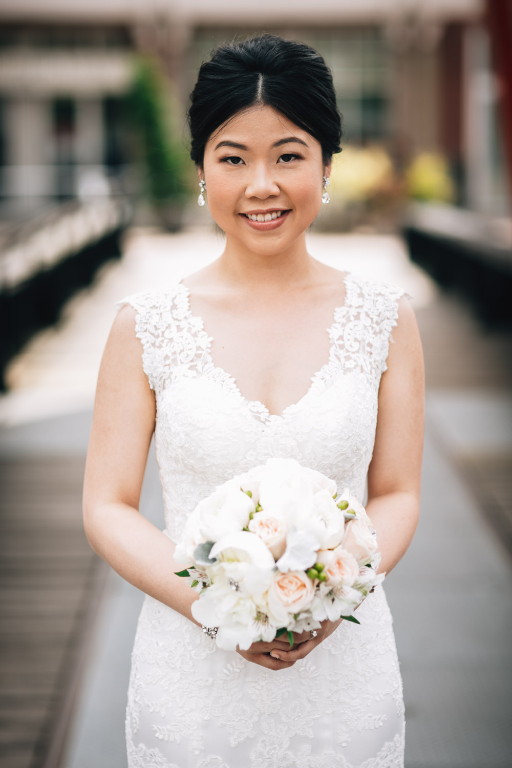 bride wedding portrait vancouver yaletown photography