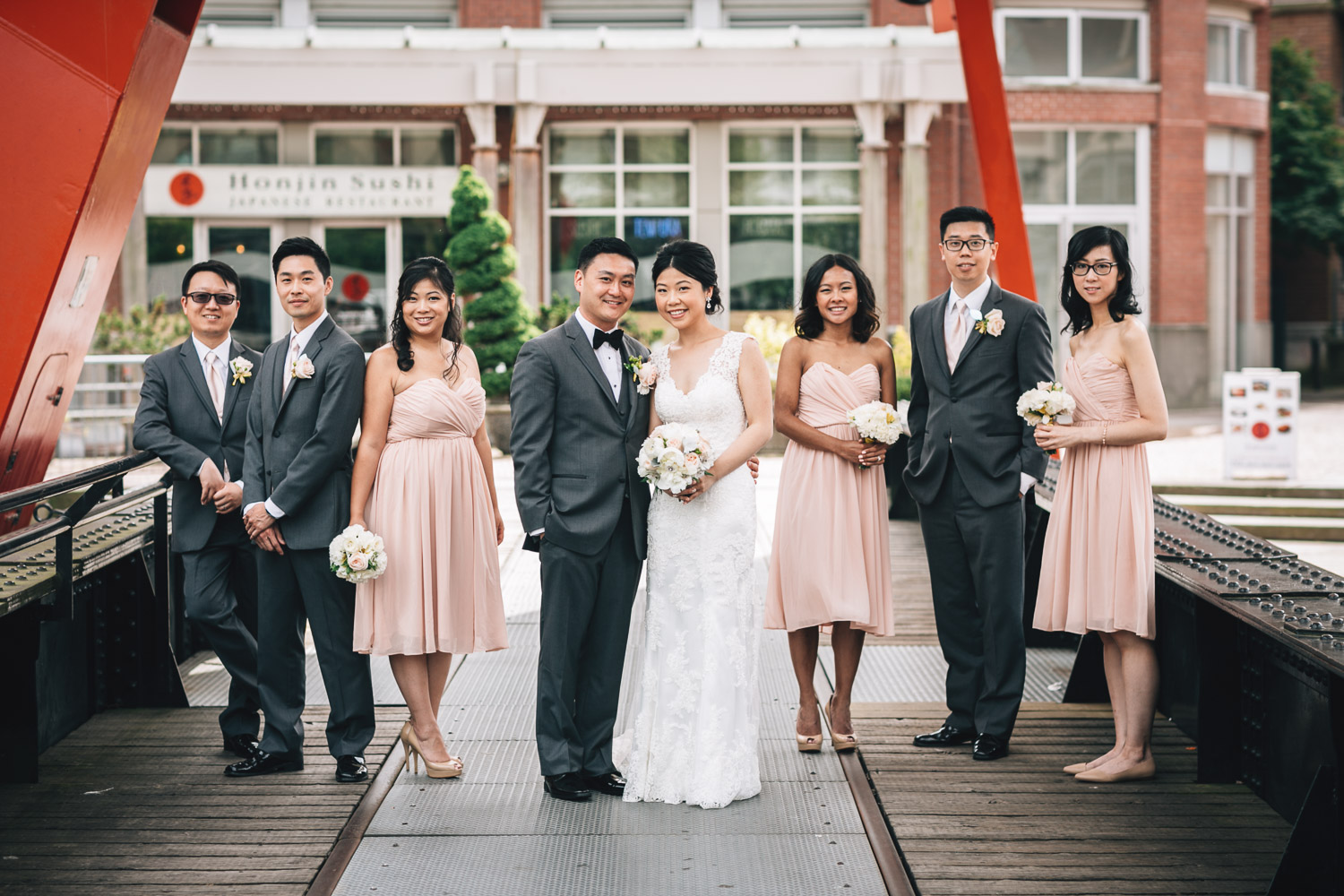 bridal porty portrait vancouver wedding photography in yaletown