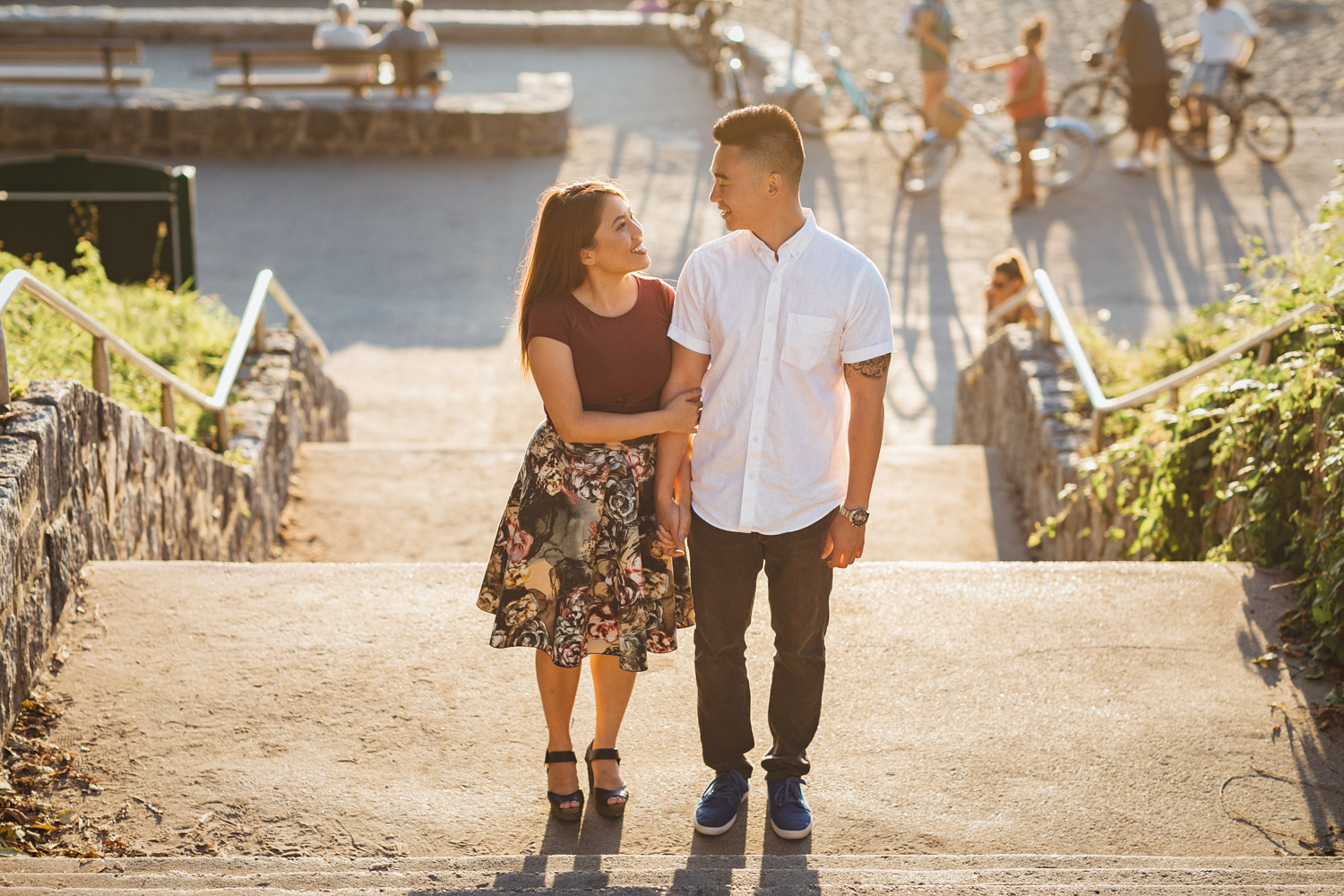 third beach engagement photography in vancouver bc