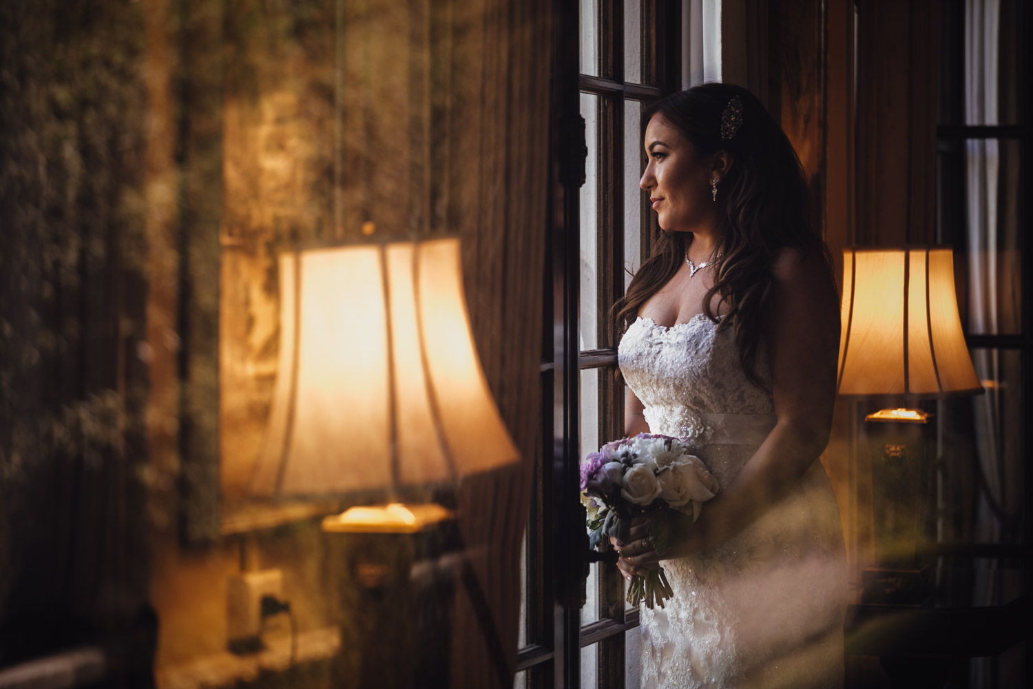 vancouver wedding photography at hycroft bride