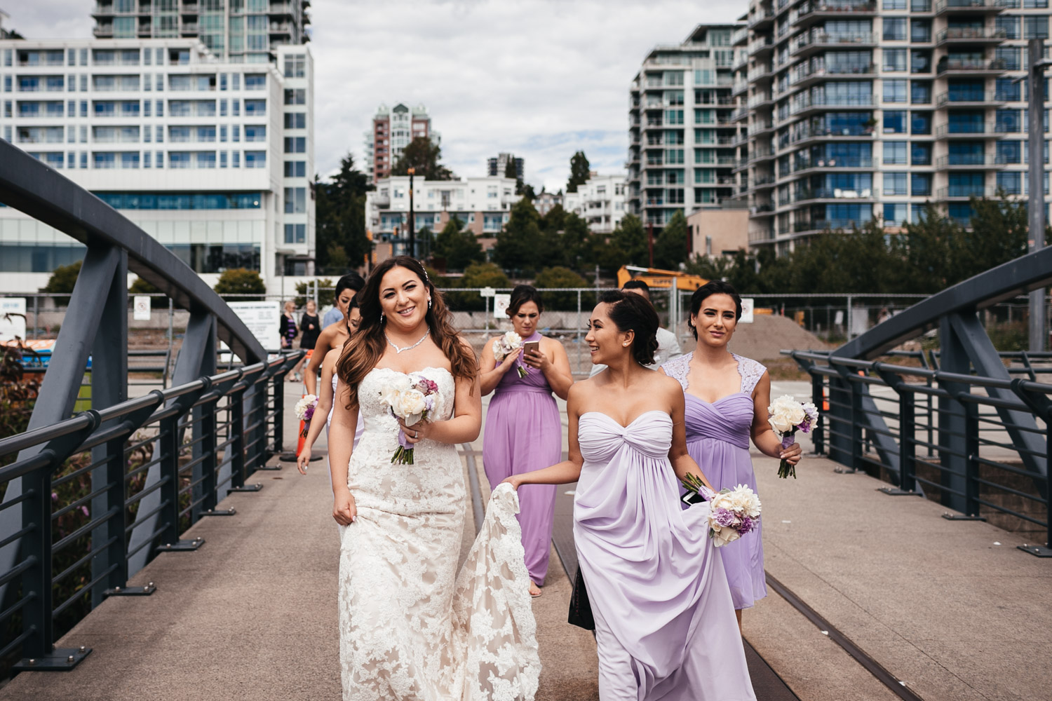 Lonsdale Quay wedding Pinnacle at the Pier wedding portraits in North Vancouver