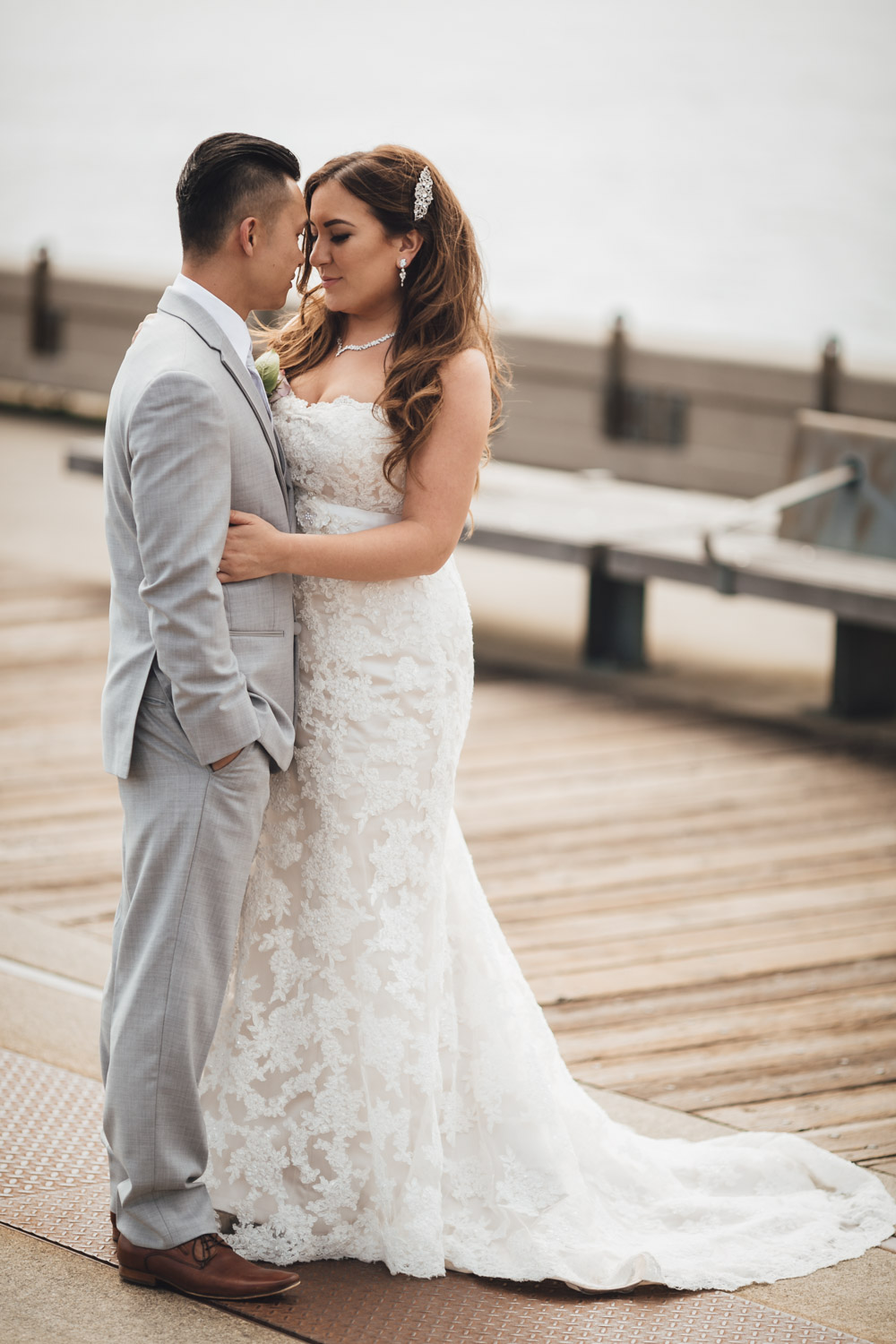 lonsdale quay wedding bride and groom photogaphy in North Vancouver, BC