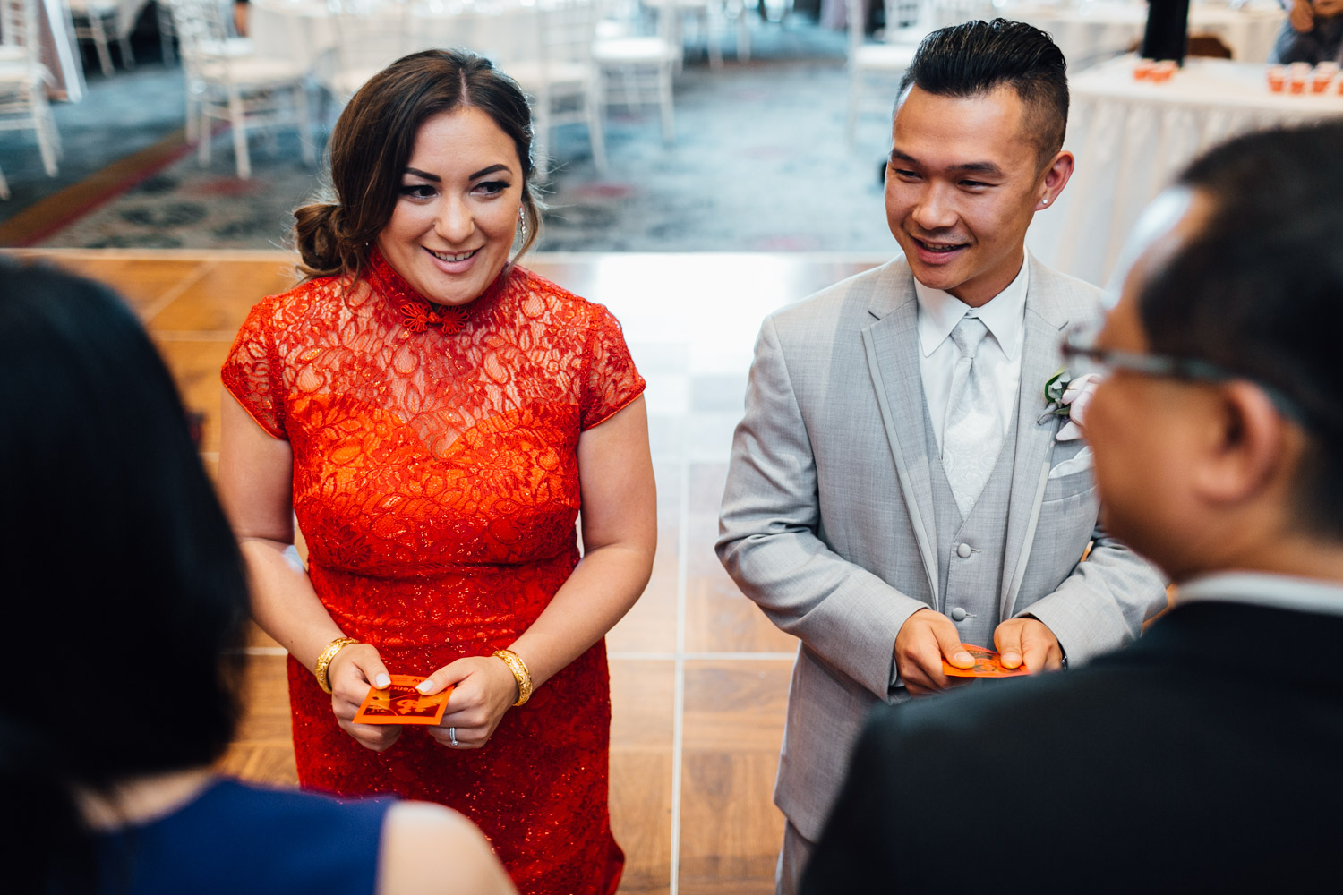 chinese tea ceremony in north vancouver at pinnacle at the pier wedding