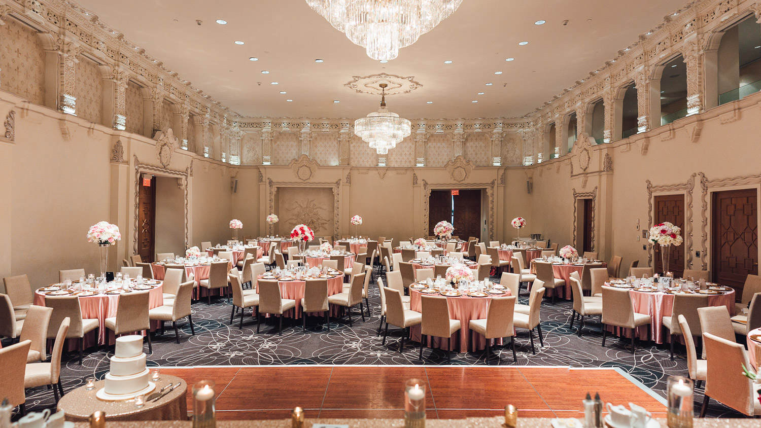 rosewood hotel georgia wedding ballroom decor vancouver bc
