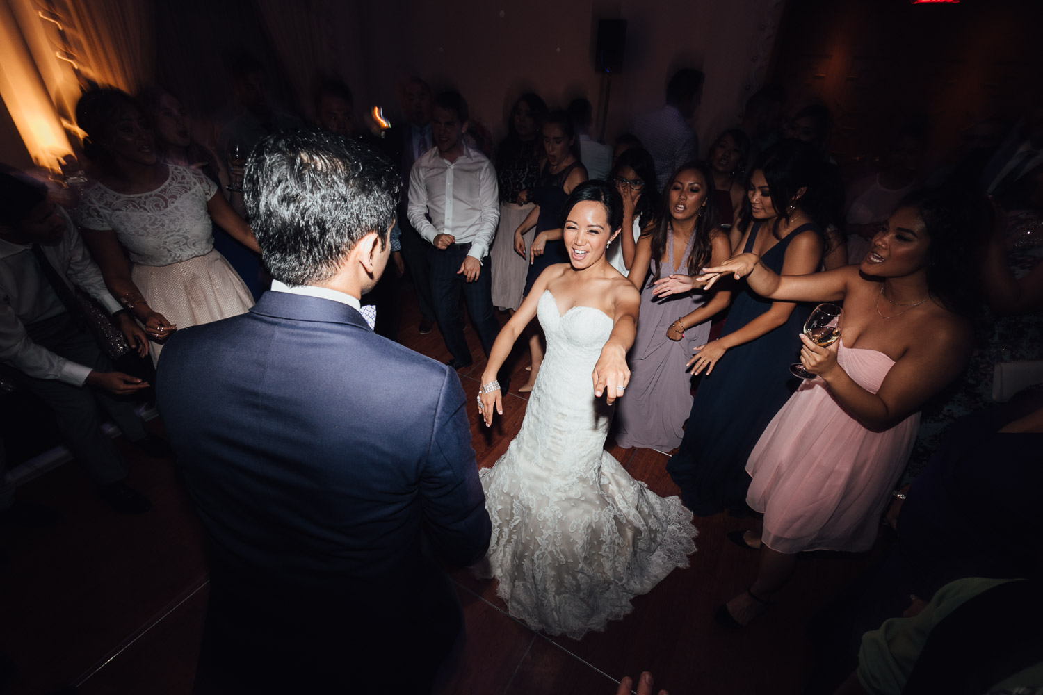 rosewood hotel georgia wedding reception photography dance floor dancing in vancouver bc