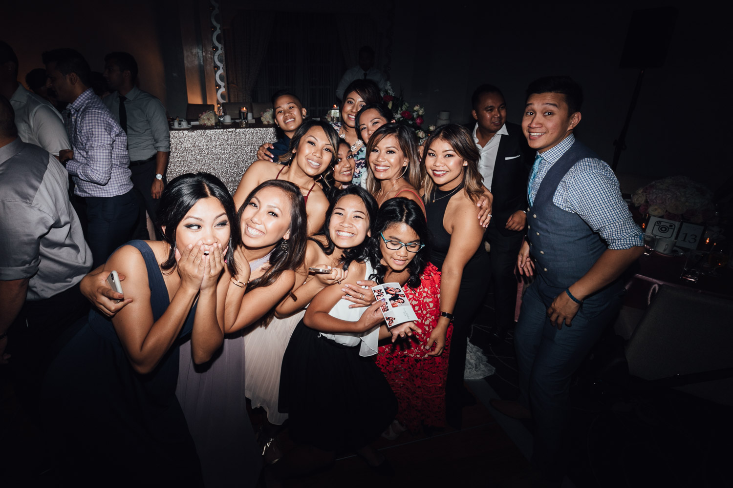 rosewood hotel georgia wedding reception photography dance floor dancing in vancouver bc
