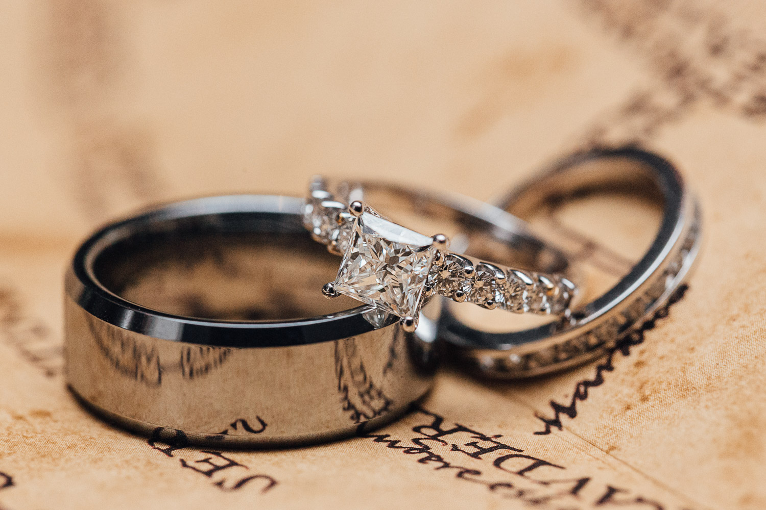 rosewood hotel georgia wedding reception photography wedding rings in vancouver bc