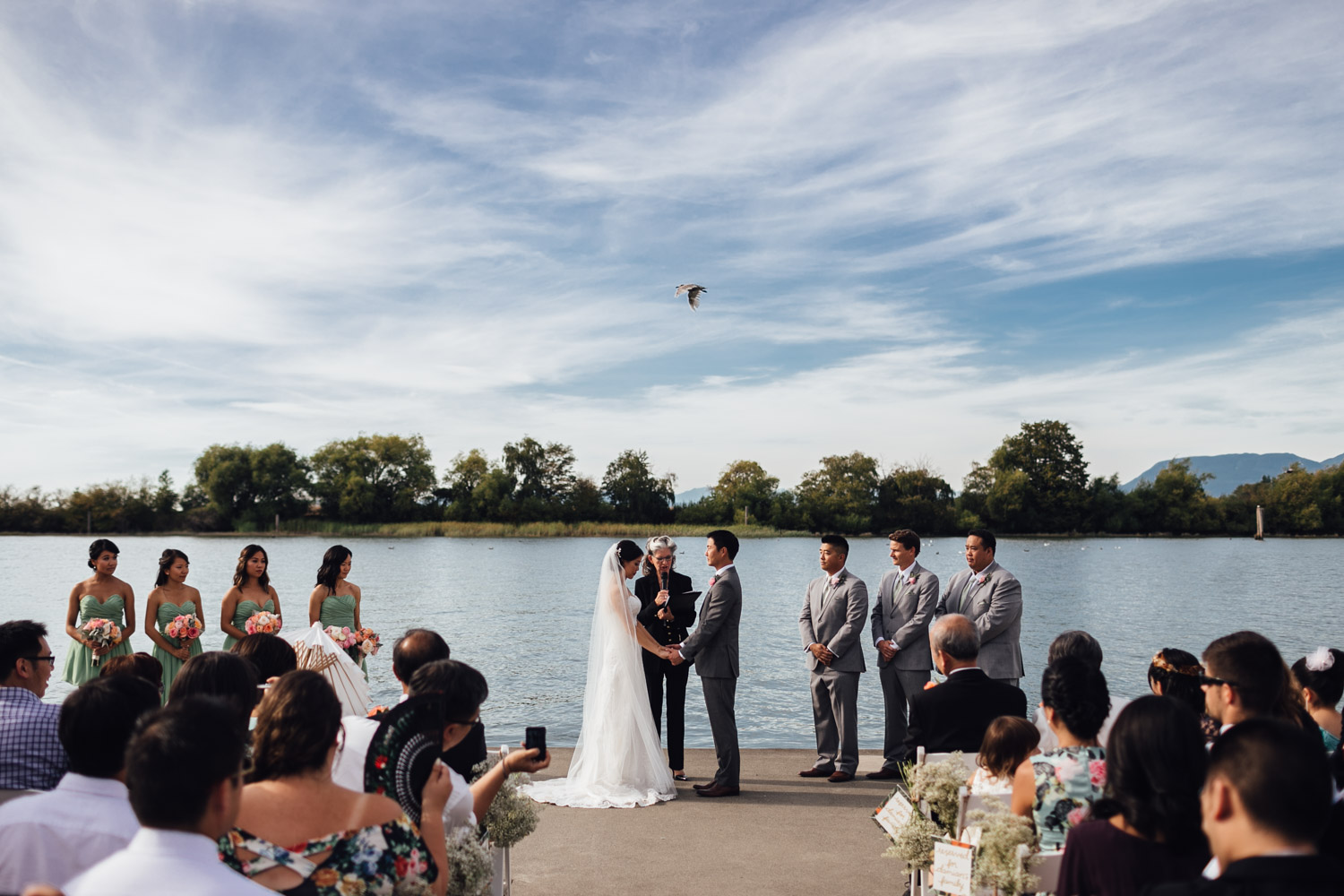 ubc boathouse wedding photography richmond bc outdoor summer