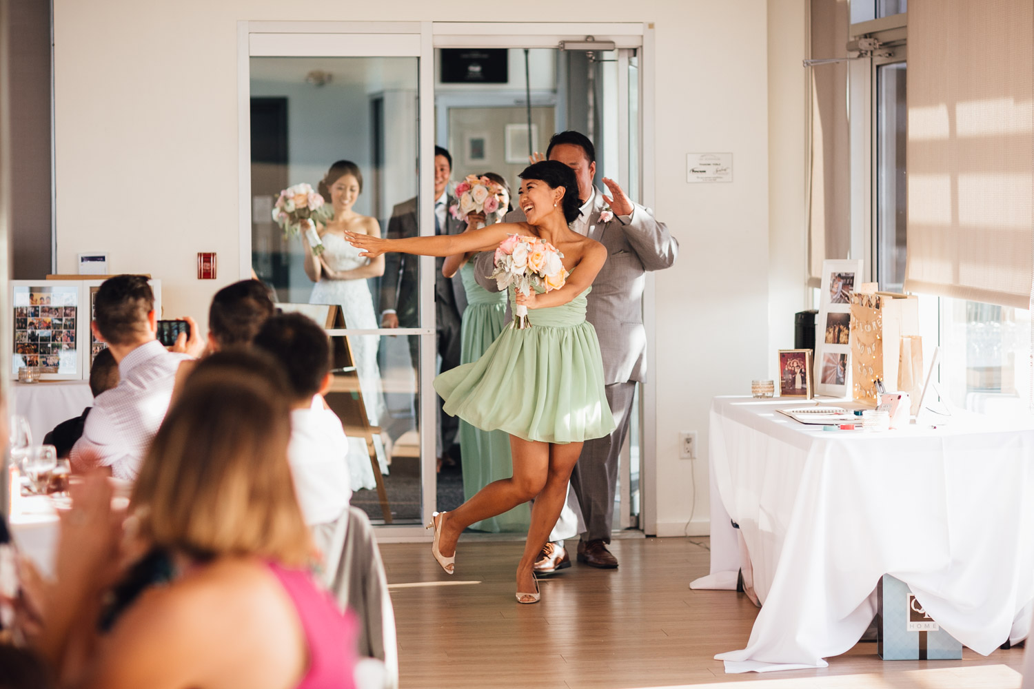 richmond wedding photography reception bc