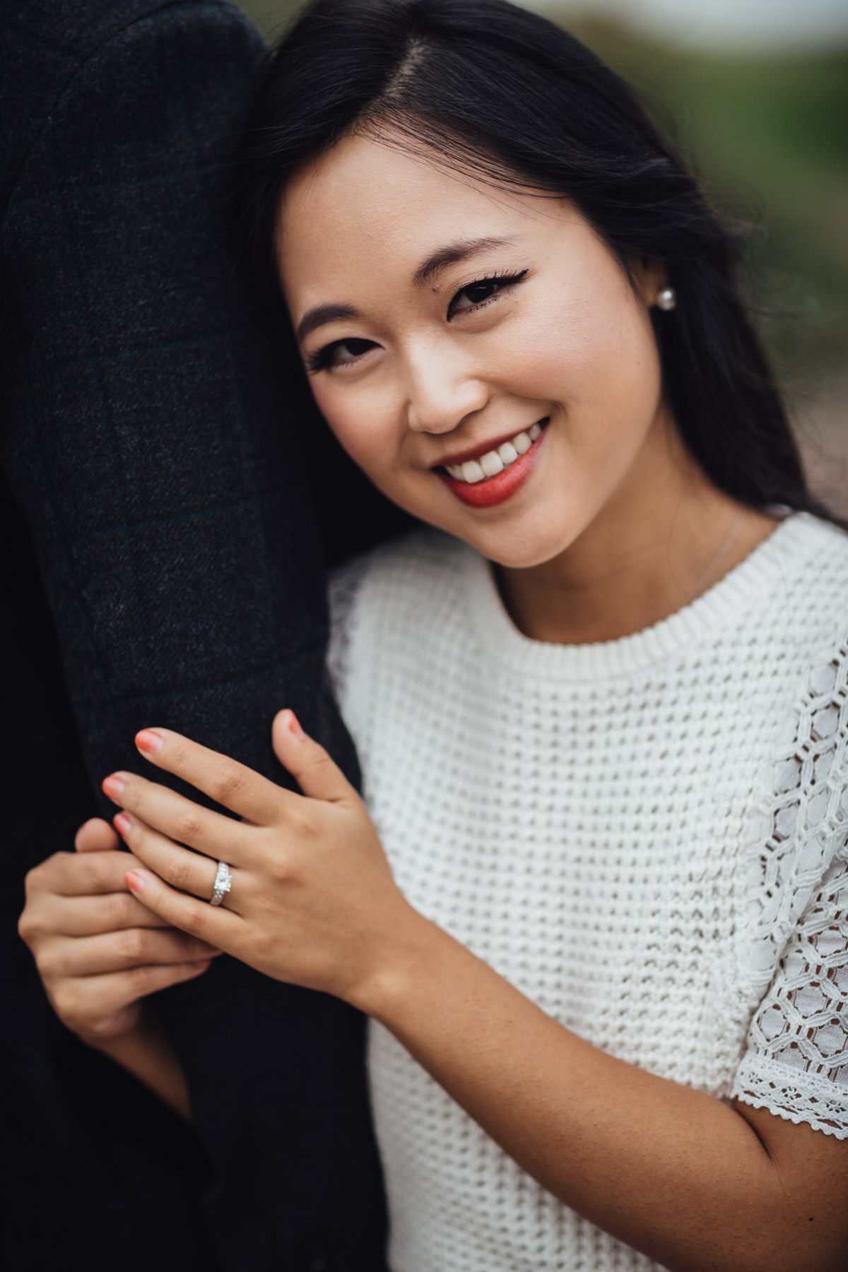 north vancouver engagement photographer at waterfront park noyo creative