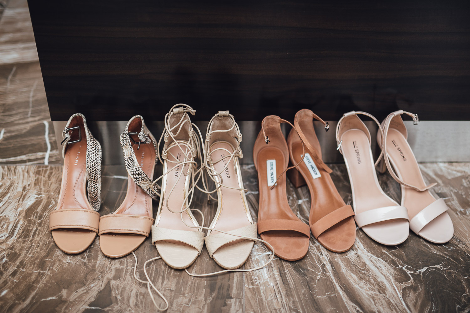 bridesmaids shoes burnaby wedding photography
