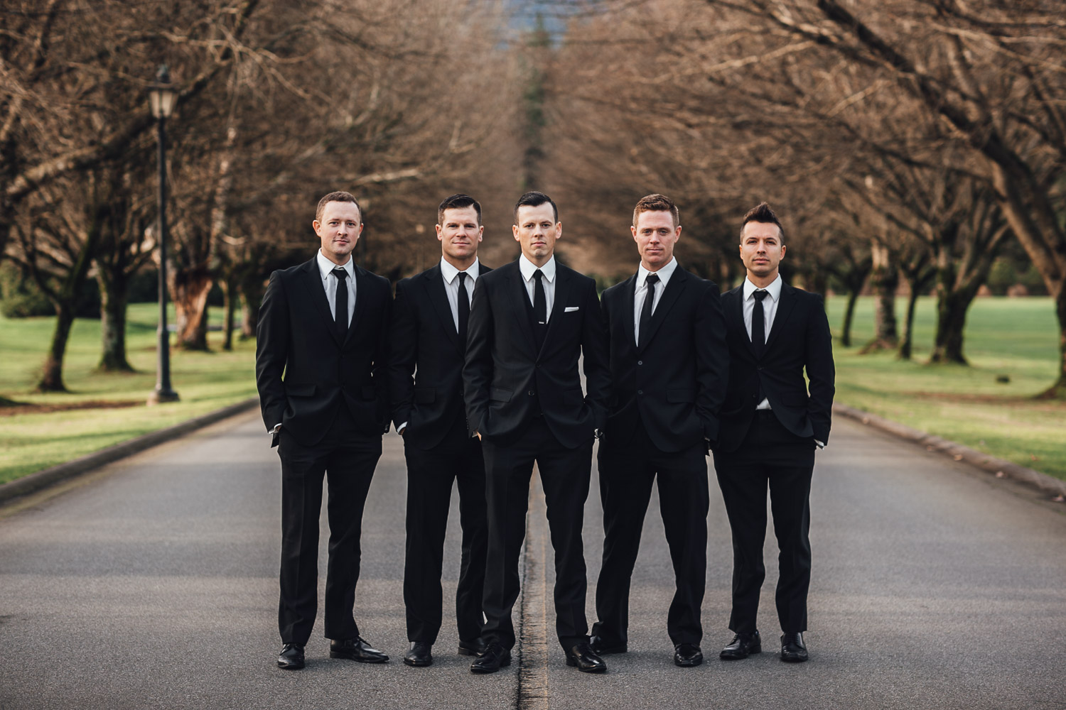 groom and groomsmen pitt meadows wedding photography at swaneset